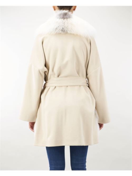 Coat with real fur insert Yes London YES LONDON | Coat | CD118935